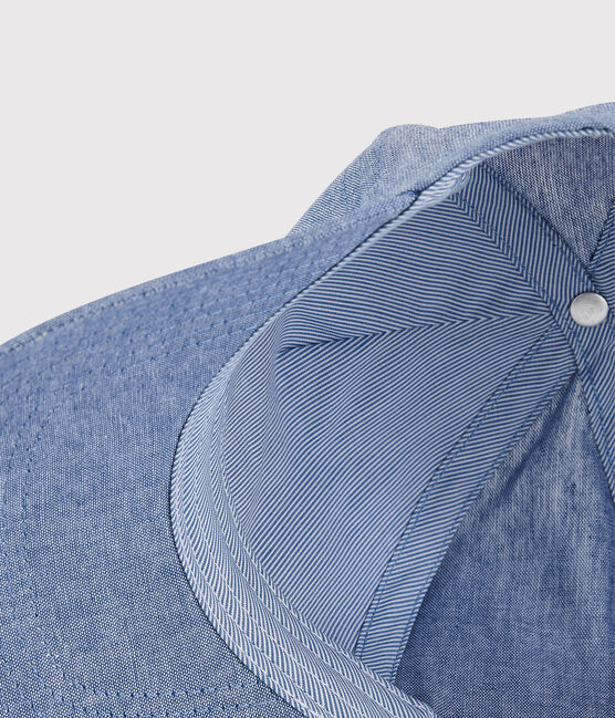 Berretto in chambray bambino blu DENIM TRES CLAIR NÂ°5