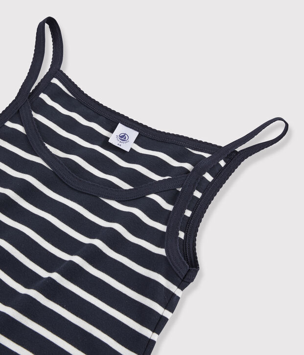 Nuisette a righe Donna blu/bianco