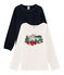 Confezione da due t-shirt bambina variante 2