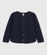 Cardigan bambina in tubique