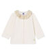 Cardigan bambina in maglia di lana e cotone