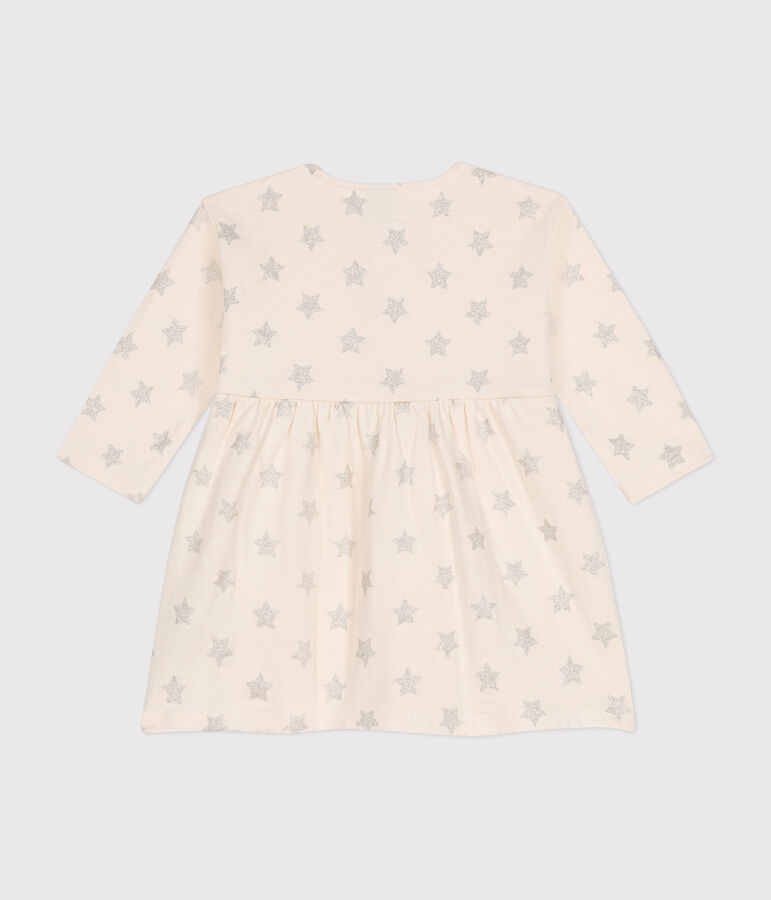 Confezione regalo beb&egrave; con abito e collant multicolore