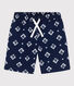 Shorts da mare bambino riciclati con stampa