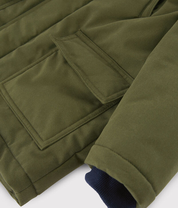 Parka bambino verde