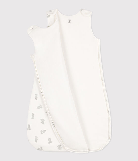 Sacco nanna in cotone con conigli TOG 2 bianco MARSHMALLOW/grigio GRIS