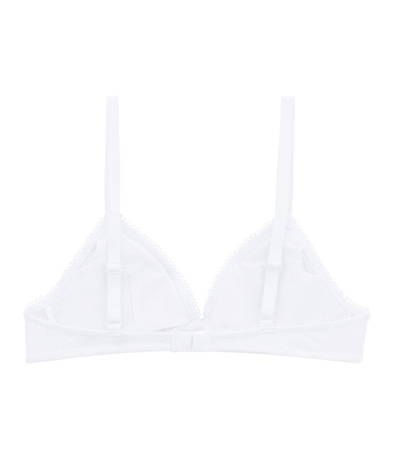 Reggiseno imbottito ragazza bianco ECUME
