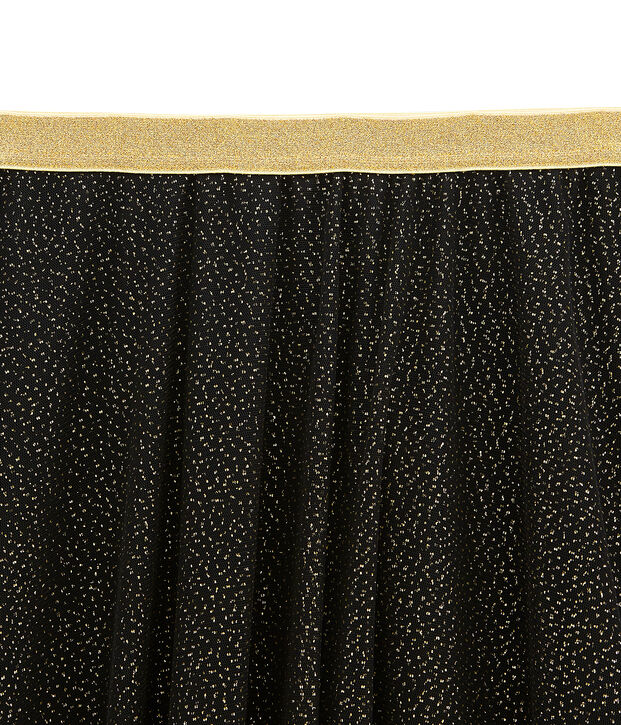 gonna in tulle donna nero/giallo