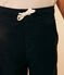 Pantalone bambino in tela di cotone blu SMOKING