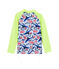 T-shirt anti-UV UPF 50+ ecoresponsabile bambino bianco MARSHMALLOW/bianco MULTICO