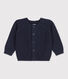 Cardigan in maglia di cotone per neonati