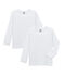 Duo t-shirt maniche lunghe ragazza bianco LOT