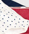 Confezione da 3 slip cuore da bambina in cotone ed elastan variante 1