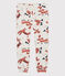 Pantaloni joggers in molleton bambina beige MONTELIMAR/bianco MULTICO