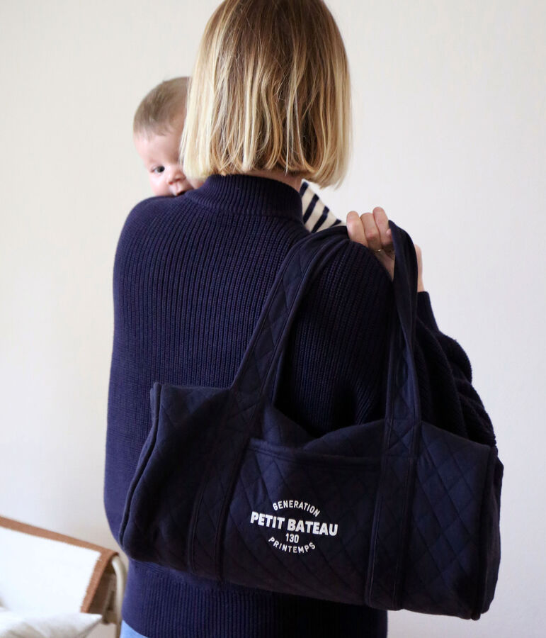 La borsa must-have Petit Bateau blu SMOKING