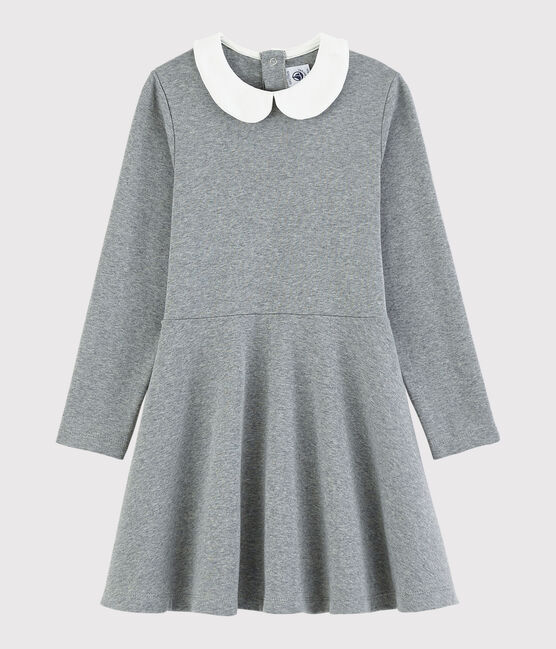 Abito maniche lunghe bambina grigio SUBWAY CHINE