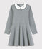 Abito maniche lunghe bambina grigio SUBWAY CHINE