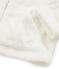Felpa in pile arricciato da bambina bianco MARSHMALLOW