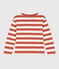 T-shirt a maniche lunghe in cotone bambino  FAMEUX/ AVALANCHE
