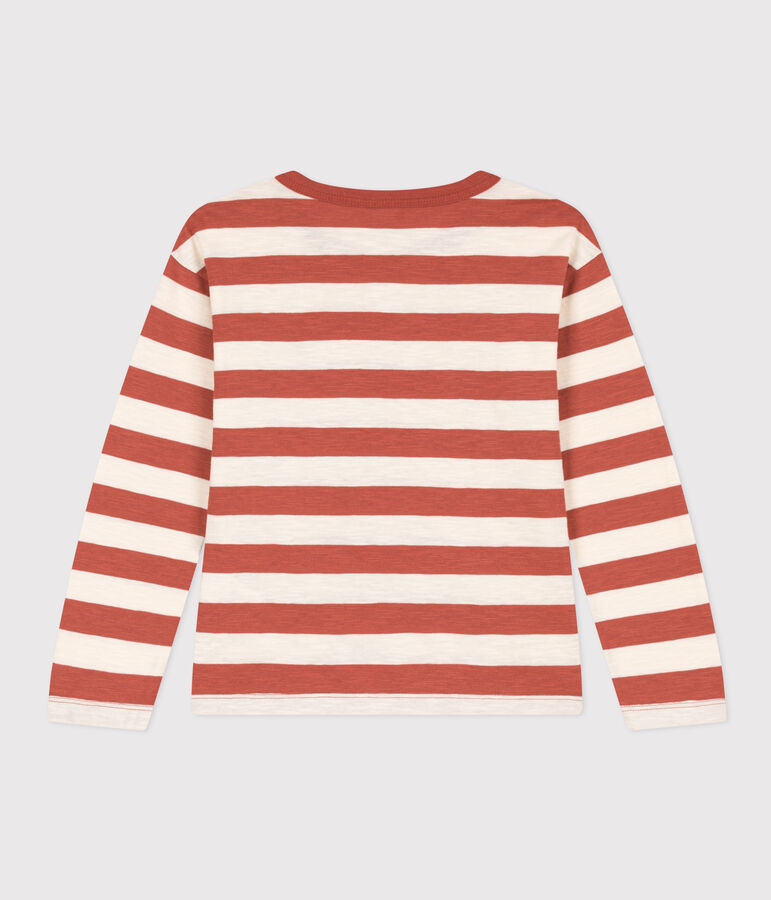 T-shirt a maniche lunghe in cotone bambino FAMEUX/ AVALANCHE