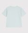 T-shirt a maniche corte in cotone bambina blu SPRAY