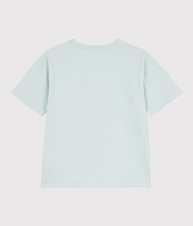 T-shirt a maniche corte in cotone bambina verde
