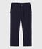 Pantaloni in tessuto felpato bambino blu SMOKING