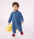 Tutina lunga bebè in denim