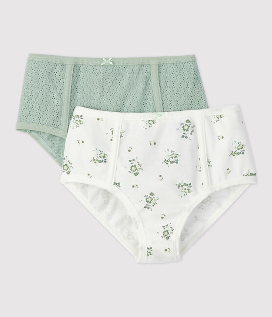 Confezione da 2 slip vita alta in cotone Donna variante 1