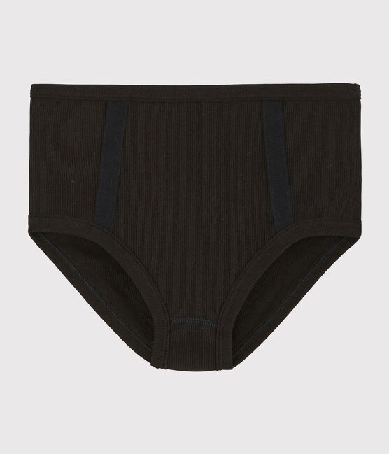 Slip in lana e cotone Donna nero NOIR
