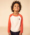 T-shirt a maniche lunghe in cotone bambino  AVALANCHE/ OURSIN