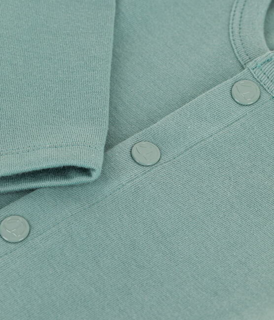 Cardigan in jersey spesso per bebè verde PAUL