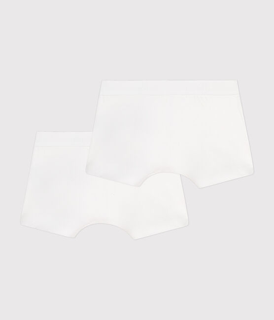 Confezione da 2 boxer bianchi bambino variante 1