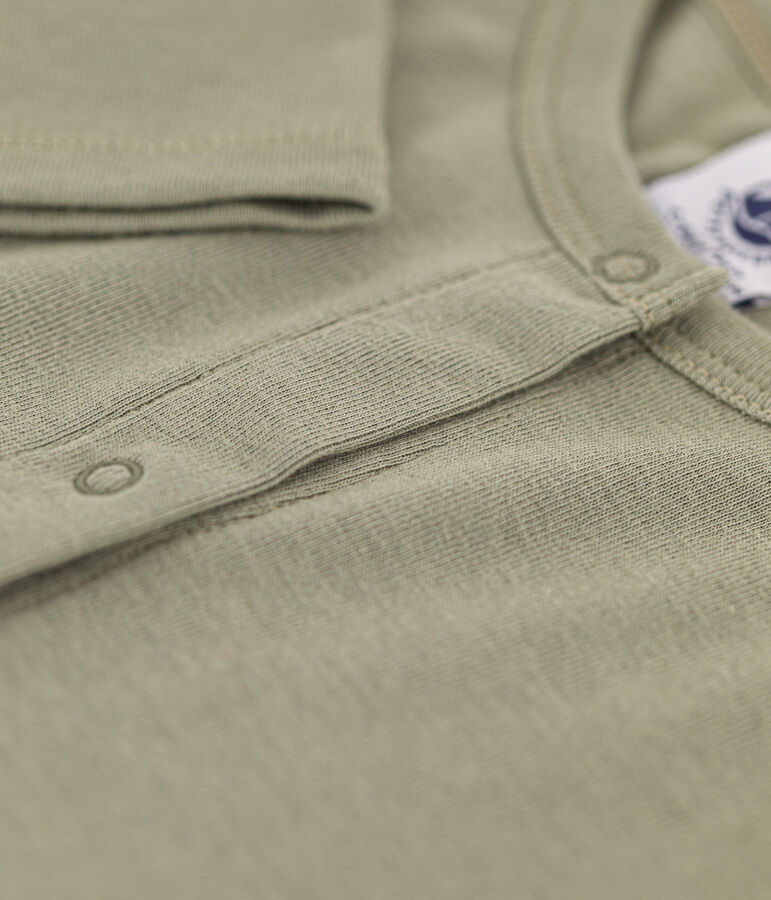 Cardigan in cotone bambina verde