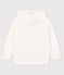 Felpa bambino Petit Bateau x Water Family bianco MARSHMALLOW