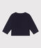 Cardigan in cotone neonato blu SMOKING