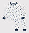 Pigiama in cotone con stelle stampate bambino blu MARSHMALLOW/ INCOGNITO