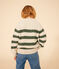 Maglione irlandese in cotone a righe bambino AVALANCHE/ CROCO