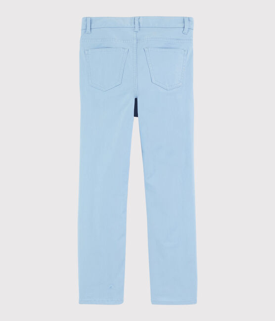 Pantaloni in serge bambino blu JASMIN