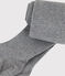Collant bambina in jersey tinta unita grigio SUBWAY CHINE
