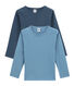 Lotto di 2 t-shirts a maniche lunghe bambino
