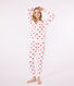 Pigiama donna in cotone cuore