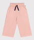 Pantaloni larghi in tela di cotone bambina
