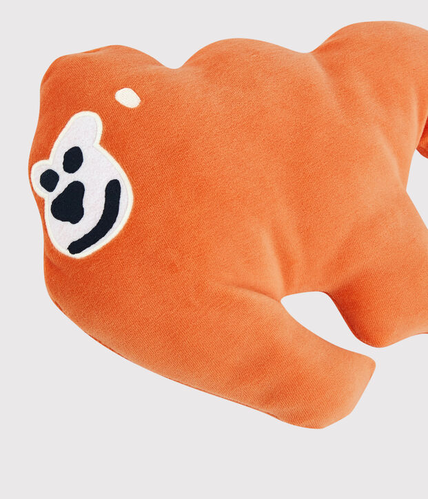 Peluche gorilla arancione arancione