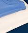 Set di 3 T-shirt a maniche lunghe in cotone tinta unita bambino variante 1