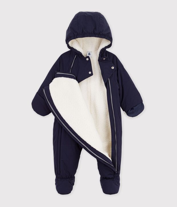 Tutina imbottita in poliestere con fodera in sherpa neonato SMOKING