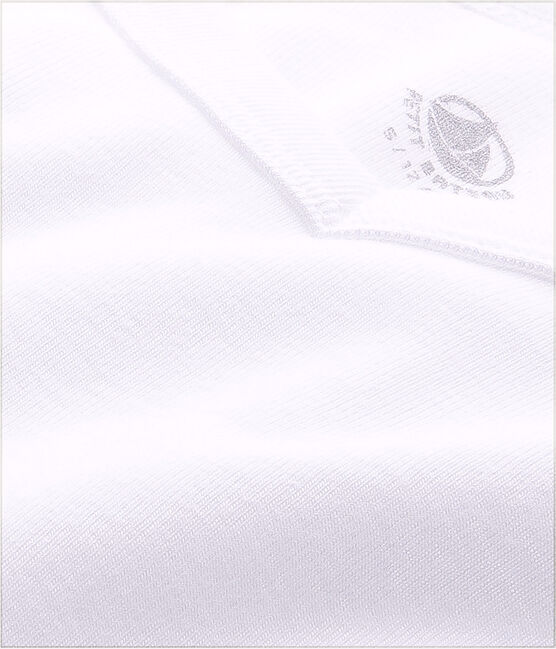 T-shirt maniche corte scollo a V Uomo bianco ECUME