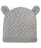Cappello foderato in pile per bebé unisex grigio SUBWAY/bianco MARSHMALLOW