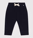 Pantaloni in tessuto felpato per bebè