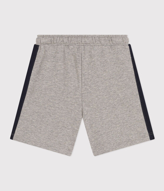 Shorts in cotone bambino grigio CHATON CHINE