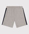 Shorts in cotone bambino grigio CHATON CHINE